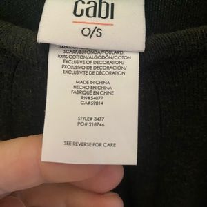 Cabi shawl with scarf